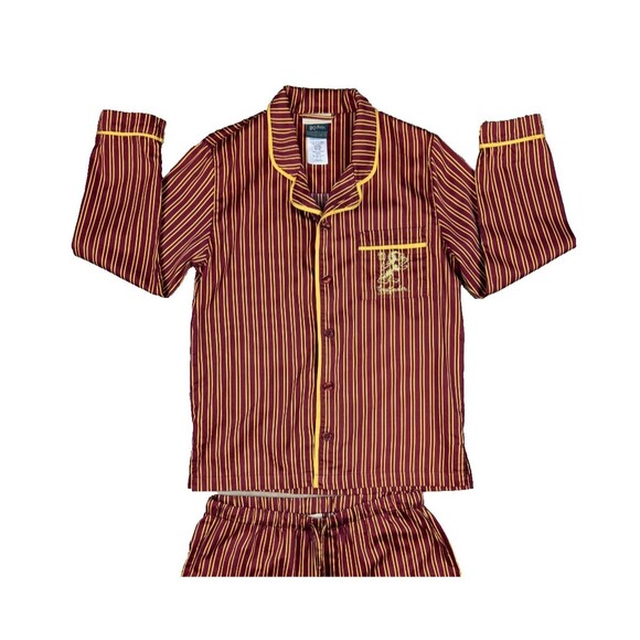 Pottery Barn Harry Potter Teen GRYFFINDOR Pajama Set Size Large - Picture 3 of 9